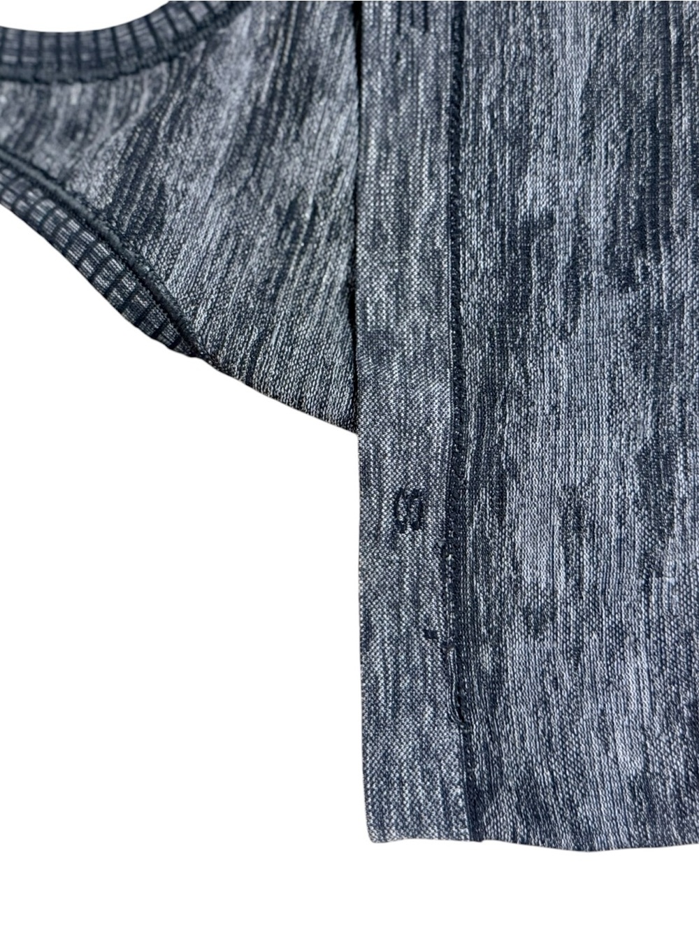 Lululemon Swiftly Tech Racerback Tank Top Gray Space Dye Size 8 - Picture 7 of 9